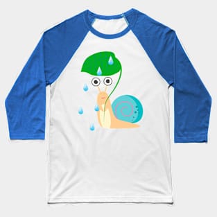 Cute Snail Baseball T-Shirt